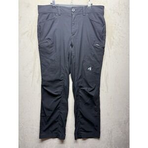 Eddie Bauer First Ascent Guide Pro Zip Cargo Pant Men 36x32 Black Outdoor Hiking